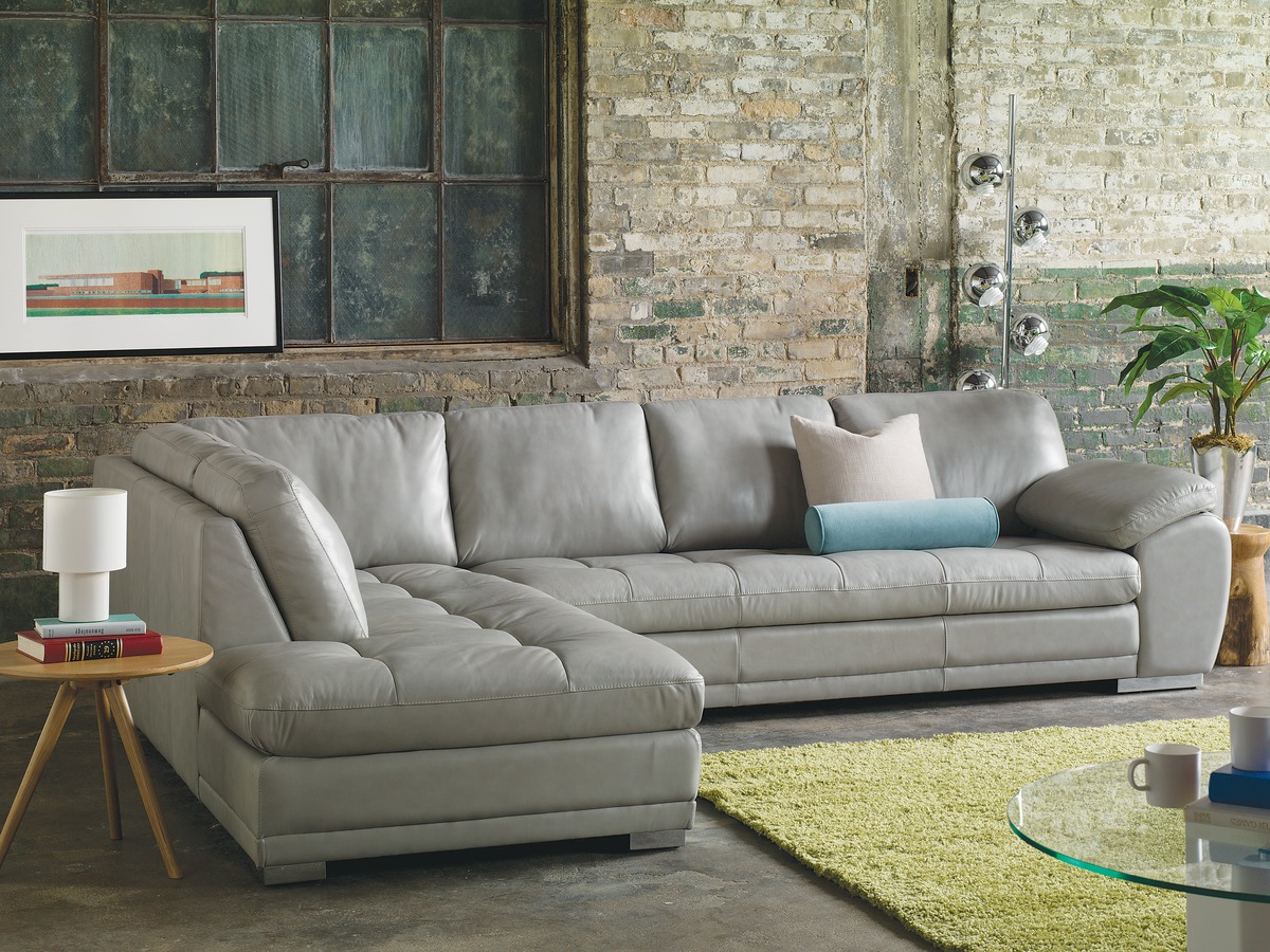 leather sectional sofa miami
