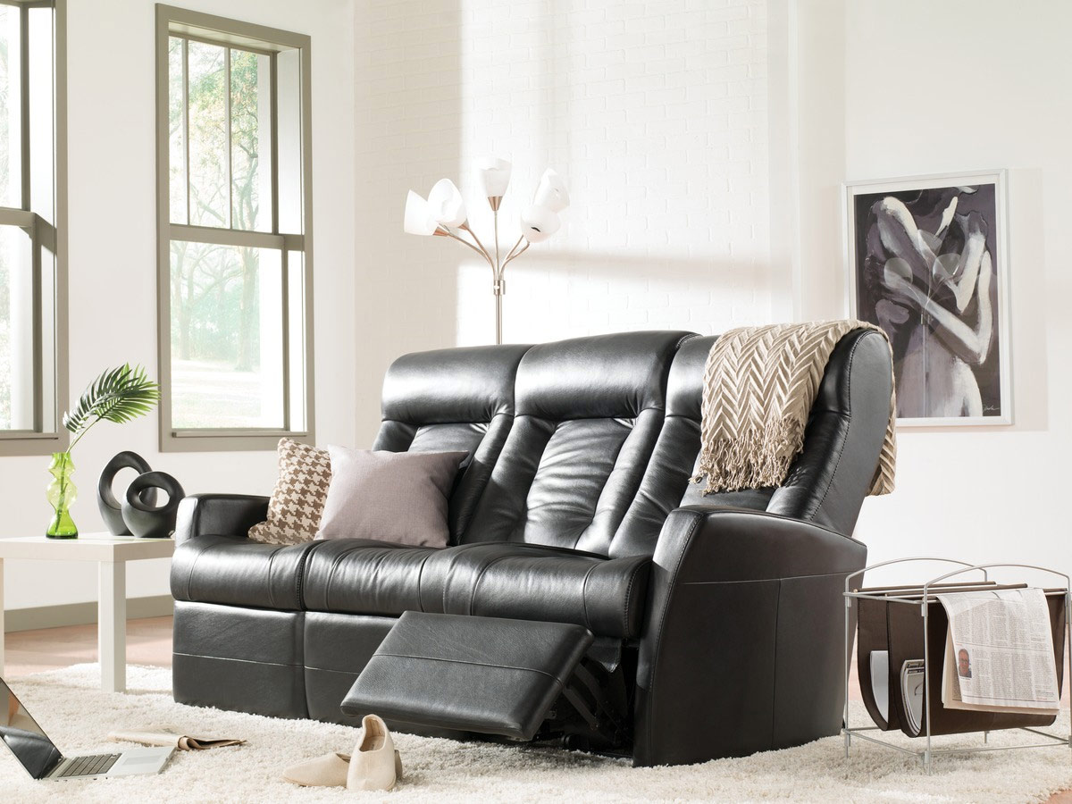 Banff II Leather Sofa