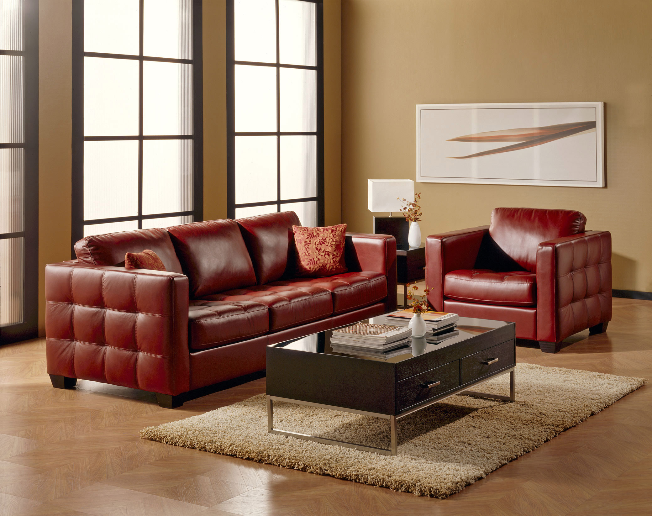 barrett leather sofa bed