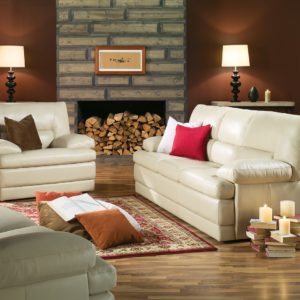 Northbrooke Leather Sofa Room