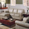 Viceroy Leather Sofa White Room