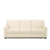 Westend Leather Sofa White