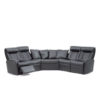 Banff II Leather Sectional