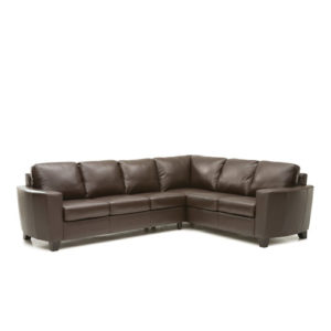 Leeds Leather Sectional