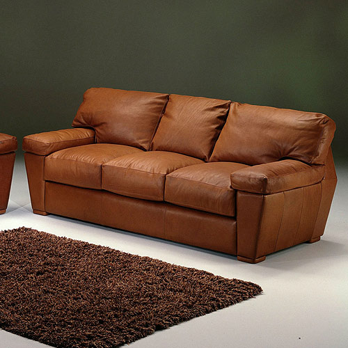 Prescott Leather Sofa Express, Omnia Leather Sofa