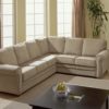 Viceroy Leather Sectional White Room