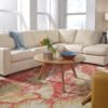 Westend Leather Sectional White Room