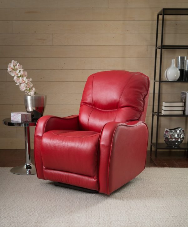 Yates Leather Recliner Room