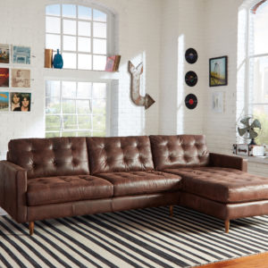 Essex Leather Sectional