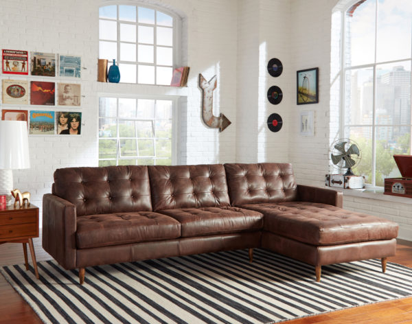 Essex Leather Sectional