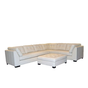 Newport Leather Sectional