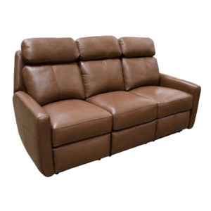 Riverside sofa Leather Reclining Furniture by Omnia